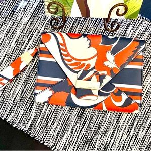 NEW Trina Turk Spring/Summer Multi-Color Clutch/Convertible Wristlet